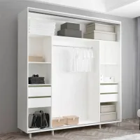 Dulap Mobildor-Lux ARON S 200 x 60 x 240 / PAL / Antracite photo 2