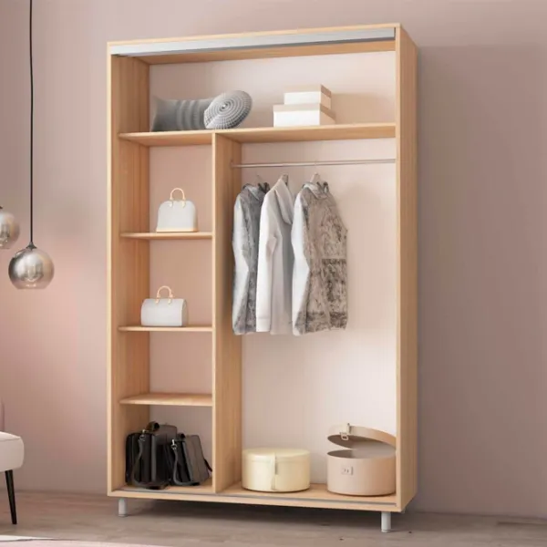 Dulap Mobildor-Lux ARON P 150 x 60 x 200 / PAL / Sonoma photo 3