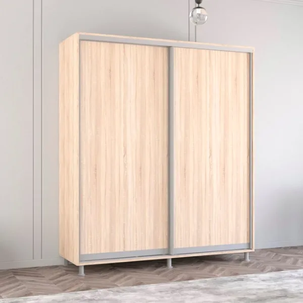 Dulap Mobildor-Lux ARON P 200 x 60 x 200 / PAL / Sonoma photo 2