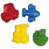 Hабор игрушек для песка Androni Giocattoli 3607-0000 Пластик / 4