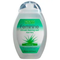 Gel intim Beauty Formulas Aloe Vera 250 ml / Prospeţime