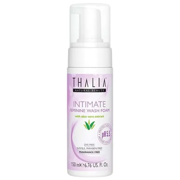 Пена для интимной гигиены Thalia Intimate Feminine Wash Foam 150 мл / Алоэ photo 1