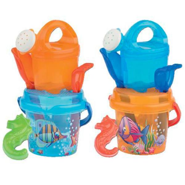 Set de jucării pentru nisip Androni Giocattoli CRAZY FISH Plastic / 6 photo 1 Set de jucării pentru nisip Androni Giocattoli CRAZY FISH Plastic / 6 photo 1