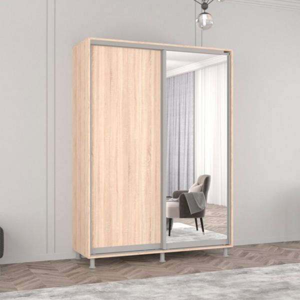 Dulap Mobildor-Lux ARON P 180 x 60 x 210 / PAL / Sonoma photo 3