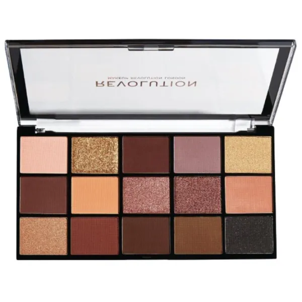 Тени для век Revolution Reloaded Palette  /  photo 1 Тени для век Revolution Reloaded Palette  /  photo 1