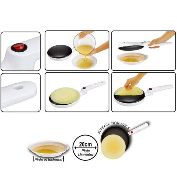 Aparat pentru clătite CreepCraft Pancake Making Machine 800 W / Red photo 4
