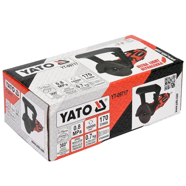 Пневматическая режущая машина Yato YT09717   / Черный photo 4