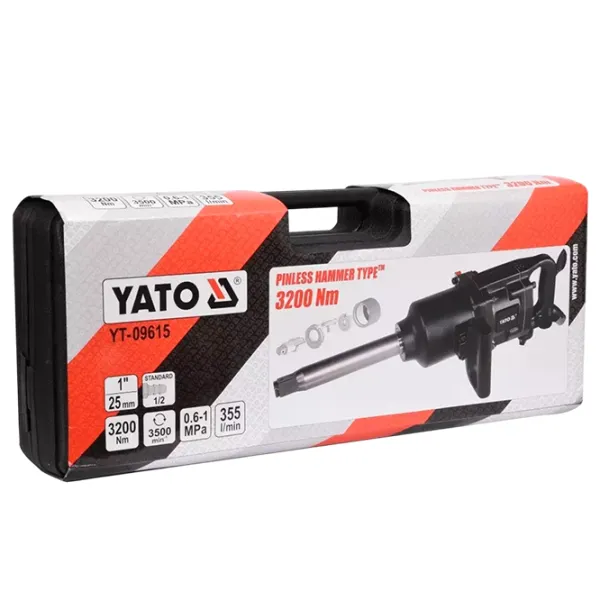 Masină de inșurubat pneumatică Yato YT09615  6.3 bar / Black photo 3