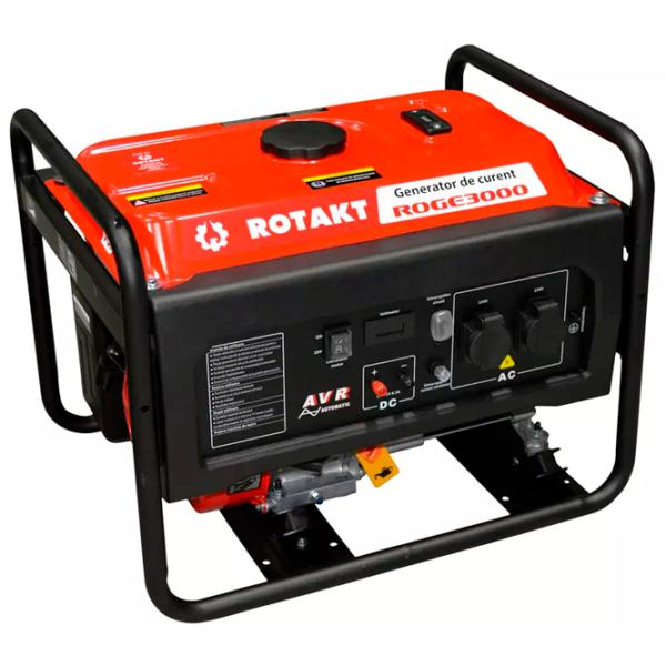 Генератор Rotakt ROGE3000ECO 220 В Бензин / 2.8 кВт photo 1 Генератор Rotakt ROGE3000ECO 220 В Бензин / 2.8 кВт photo 1