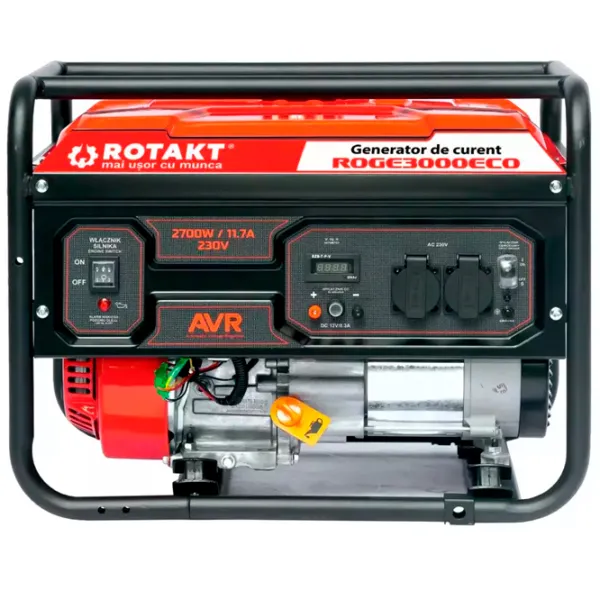 Генератор Rotakt ROGE3000ECO 220 В Бензин / 2.8 кВт photo 2 Генератор Rotakt ROGE3000ECO 220 В Бензин / 2.8 кВт photo 2