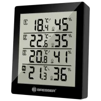 Метеостанция Bresser Temeo Hygro Quadro Черный