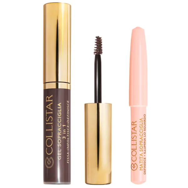 Гель для бровей Collistar Perfect Eyebrows Kit 3 / Тёмно-коричневый photo 1 Гель для бровей Collistar Perfect Eyebrows Kit 3 / Тёмно-коричневый photo 1