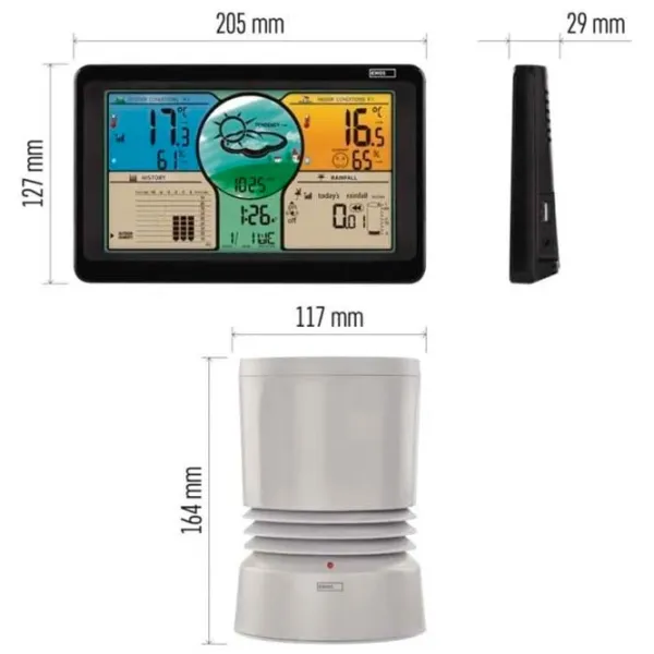 Метеостанция EMOS E8670 Черный photo 5