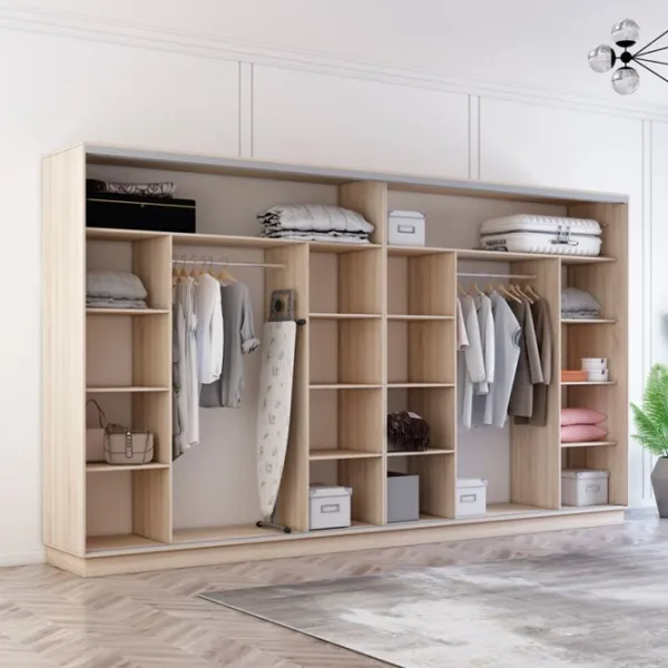 Dulap Mobildor-Lux Fox 390 x 60 x 220 / PAL / Stejar Sonoma photo 2