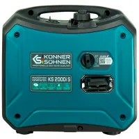 Generator de curent Könner & Söhnen KS 2000i S 220 V Benzină / 1.8 kW photo 8