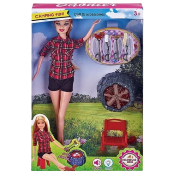 Кукла Baonier Barbecue DE01.277 модель / 3+ photo 1 Кукла Baonier Barbecue DE01.277 модель / 3+ photo 1