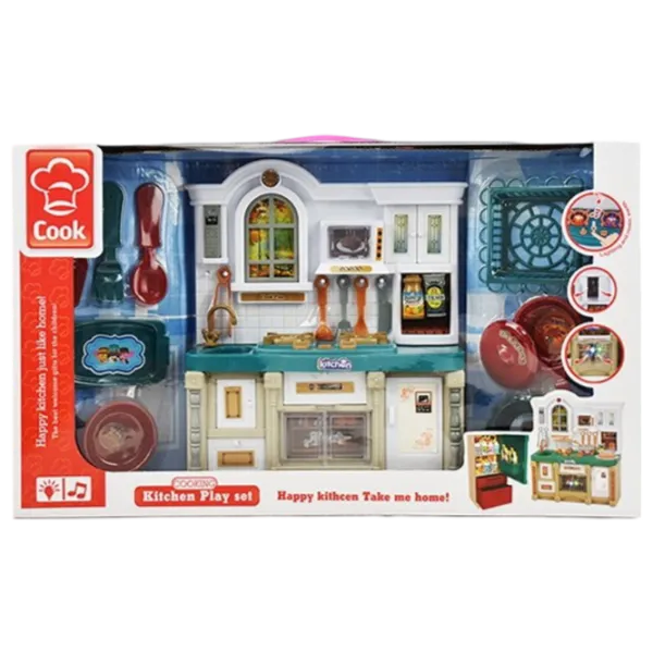 Мебель для кукол Cook Kitchen Play Set DE03.50 кухонный набор / 3+ photo 1