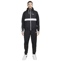 Спортивный костюм для мужчин Nike M Sportswear Hooded Woven Tracksuit / L / Черный