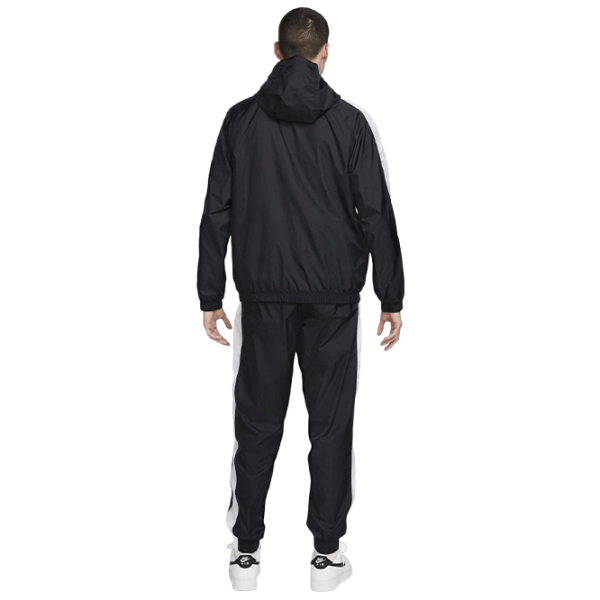 Costum sportiv pentru bărbați Nike M Sportswear Hooded Woven Tracksuit / L / Black photo 2 Costum sportiv pentru bărbați Nike M Sportswear Hooded Woven Tracksuit / L / Black photo 2