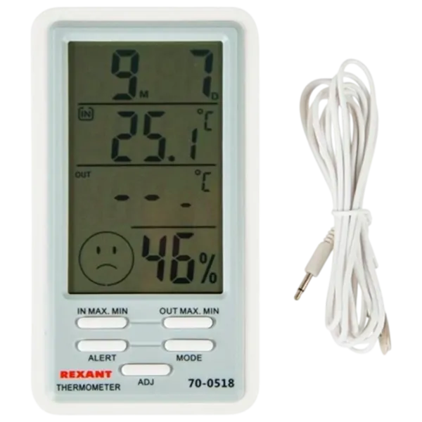 Метеостанция Rexant 70-0518 Белый photo 2