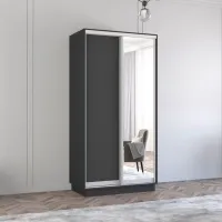 Dulap Mobildor-Lux ARON P 120 x 60 x 200 / PAL / Antracit photo 2