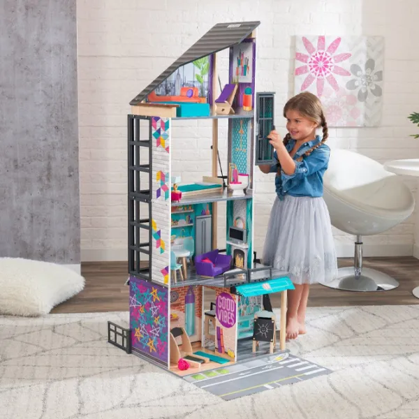 Căsuță pentru păpuși KidKraft Bianca City Life 65989  Căsuță / 3+ photo 3