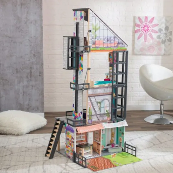 Căsuță pentru păpuși KidKraft Bianca City Life 65989  Căsuță / 3+ photo 4
