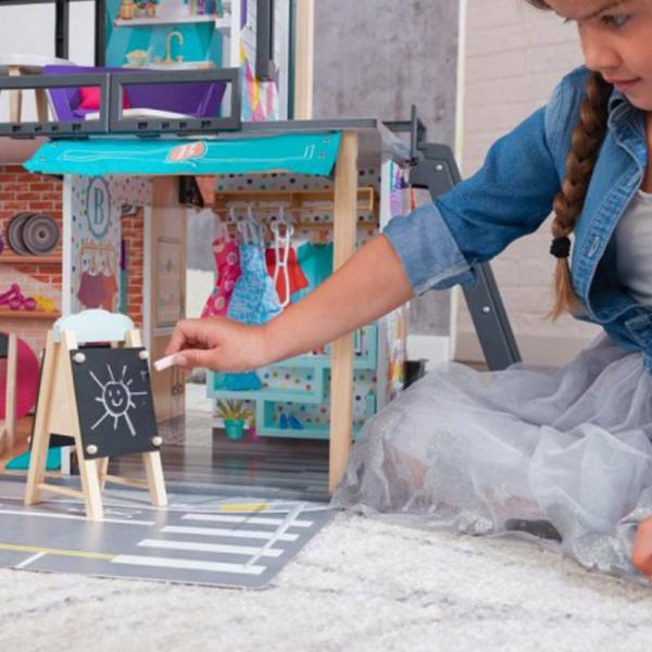 Căsuță pentru păpuși KidKraft Bianca City Life 65989  Căsuță / 3+ photo 5