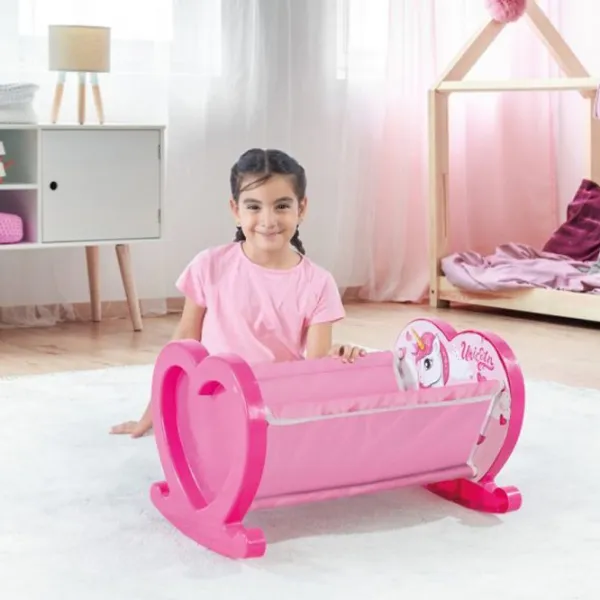 Mobilier pentru păpușă Dolu Unicorn 2549  pătuc / 2+ photo 3