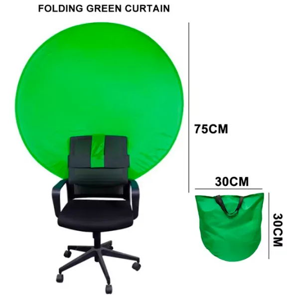 Chroma key Streamplify Green Screen Chroma Key Backdop Green photo 3
