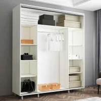 Dulap Mobildor-Lux ARON P 190 x 60 x 210 / PAL / Antracit photo 3