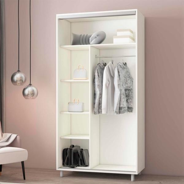 Dulap Mobildor-Lux ARON P 160 x 60 x 220 / PAL / Antracit photo 3