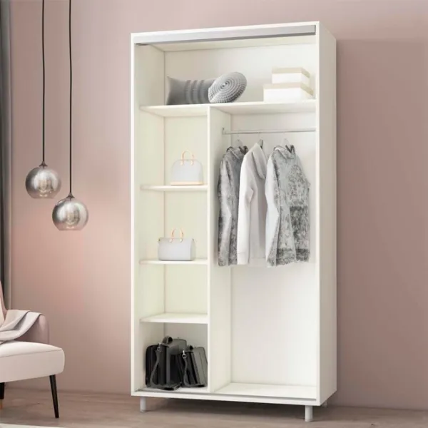Шкаф Mobildor-Lux ARON P 170 x 60см x 240 / ЛДСП / Antracit photo 2