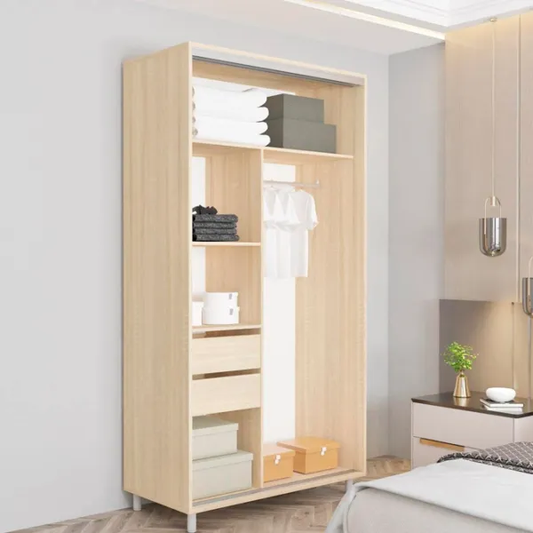 Dulap Mobildor-Lux ARON S 140 x 60 x 200 / PAL / Sonoma photo 2