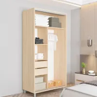 Dulap Mobildor-Lux ARON S 100 x 60 x 210 / PAL / Sonoma photo 2