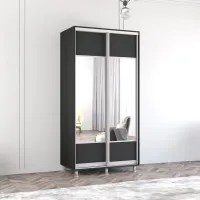 Dulap Mobildor-Lux ARON P K1 120 x 60 x 220 / PAL / Antracit photo 2