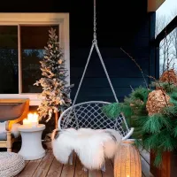 Гамак кресло Mobhaus Amado 2 New Полиэстер / 120 кг photo 5