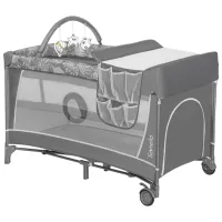 Țarc pentru copii Lionelo Flower (5903771705301) 0 luni - 3 ani / Stone