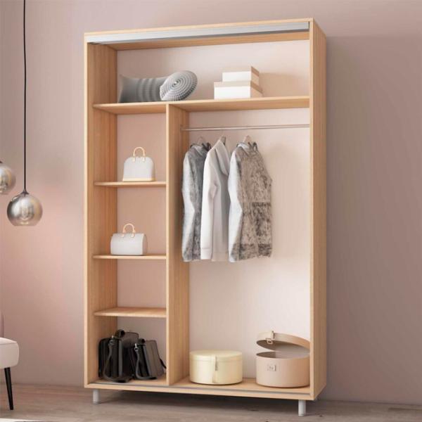 Dulap Mobildor-Lux ARON P K1 120 x 60 x 210 / PAL / Sonoma photo 2