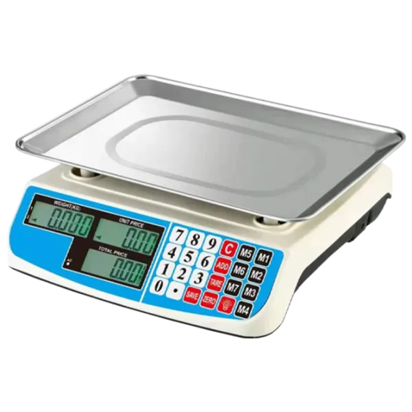 Торговые весы Micul Fermier GF-2269 40 кг / Белый photo 1