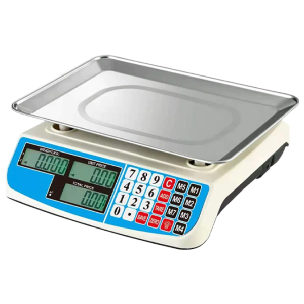 Торговые весы Micul Fermier GF-2269 40 кг / Белый photo 1