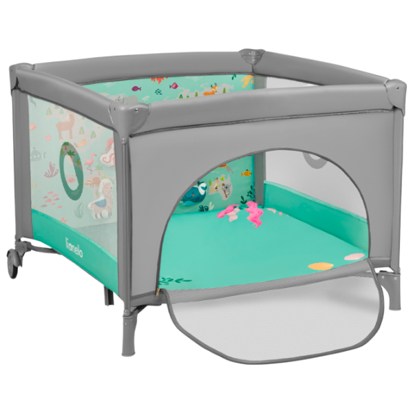 Țarc pentru copii Lionelo Mille (5903771705424) 0 luni - 3 ani / Gray photo 2 Țarc pentru copii Lionelo Mille (5903771705424) 0 luni - 3 ani / Gray photo 2