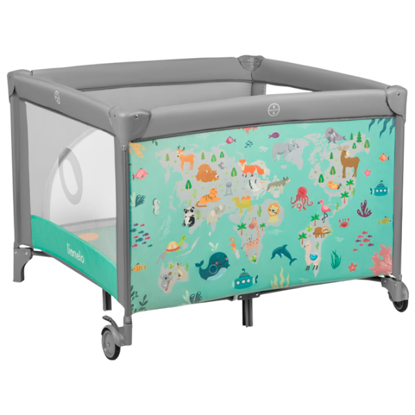 Țarc pentru copii Lionelo Mille (5903771705424) 0 luni - 3 ani / Gray photo 3 Țarc pentru copii Lionelo Mille (5903771705424) 0 luni - 3 ani / Gray photo 3