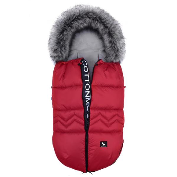 Husă pentru cărucior Cottonmoose North Nailon / Red photo 1