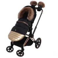 Чехол для детской коляски Cottonmoose Moose Полиэстер / Черный photo 2