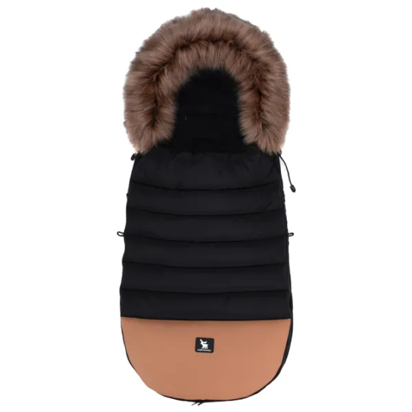 Husă pentru cărucior Cottonmoose Alaskan  Piele ecologică / Black photo 1
