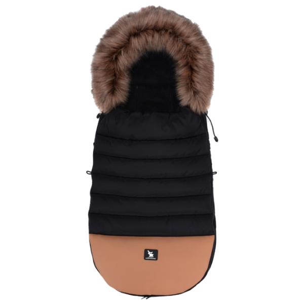 Husă pentru cărucior Cottonmoose Alaskan  Piele ecologică / Black photo 1