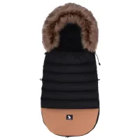 Чехол для детской коляски Cottonmoose Alaskan  Экокожа / Черный