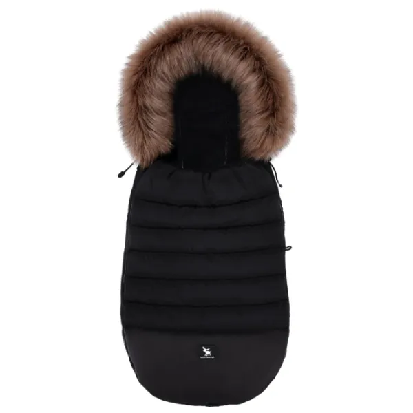 Чехол для детской коляски Cottonmoose Alaskan  Экокожа / Черный photo 1