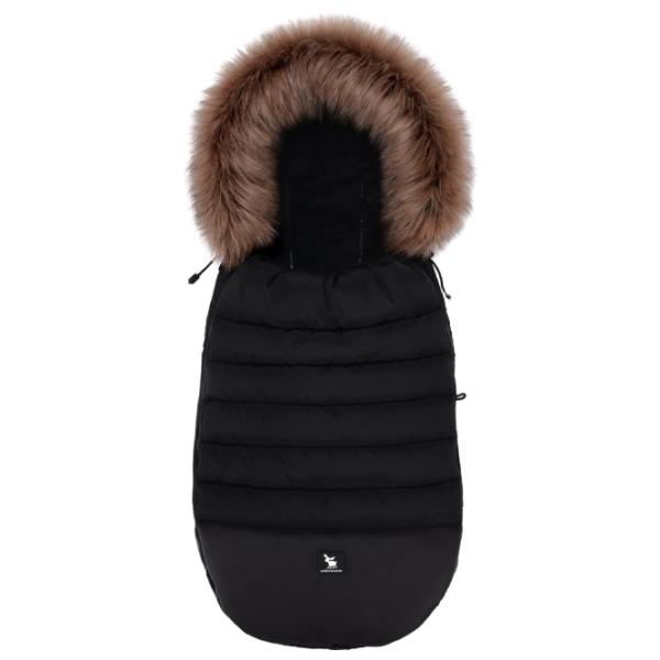 Чехол для детской коляски Cottonmoose Alaskan  Экокожа / Черный photo 1